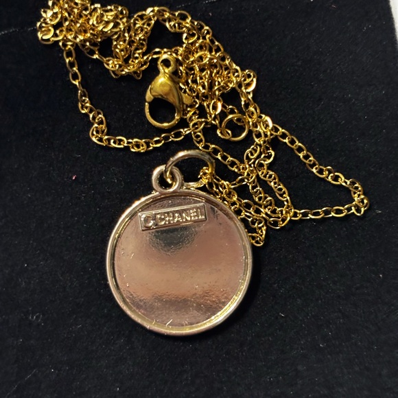 Chanel Pink and Gold Zipper Pull Charm Pendant - Picture 2 of 3